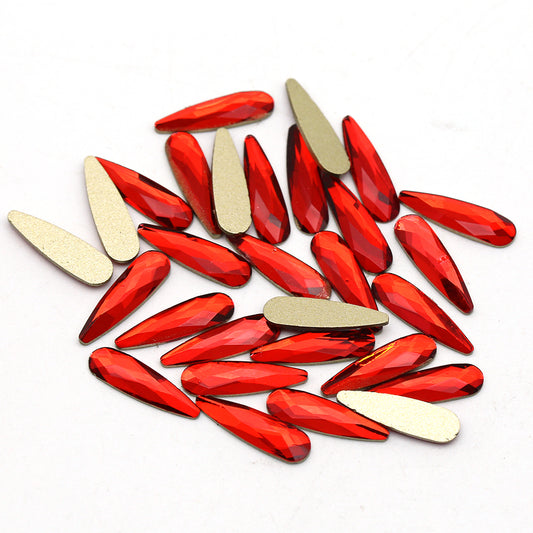 JS Raindrop Crystal #4 14X3.9MM