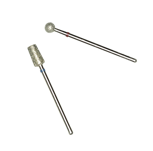 Cuticle drill bit duo
