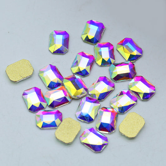 JS emerald Crystal #31 8x6mm