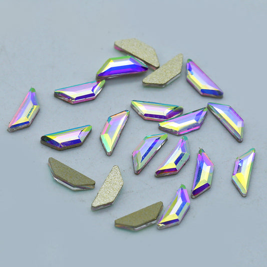 JS trapeze Crystal #124 8x4mm