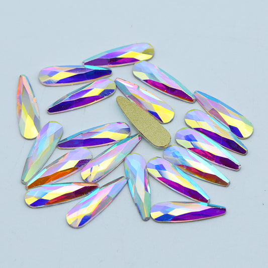 JS raindrop Crystal #2 10X2.8MM
